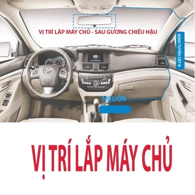 Camera hành trình ô tô 3 mắt Full HD 1.080p - Ghi hình trước, trong, sau và cam lùi, giá 512.840 VND