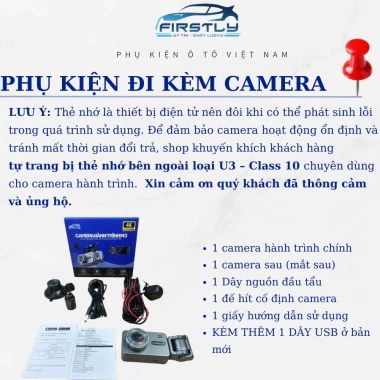 Camera Hành Trình Ô Tô 3 Mắt M3 4K Ultra HD - Ghi Hình Toàn Diện, Giá 1.350.000