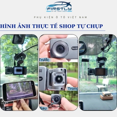 Camera Hành Trình Ô Tô 3 Mắt M3 4K Ultra HD - Ghi Hình Toàn Diện, Giá 1.350.000