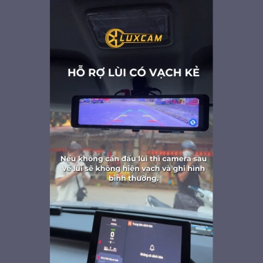 Camera hành trình ô tô 4 mắt 360 LUXCAM 4K+3x1.080p - Giá giảm 31,9 triệu