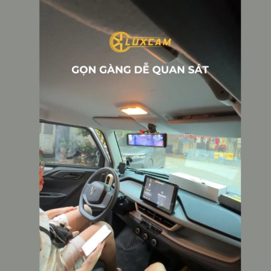Camera hành trình ô tô 4 mắt 360 LUXCAM 4K+3x1.080p - Giá giảm 31,9 triệu