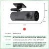 Camera hành trình ô tô 70mai M310 2K 3MP toàn cảnh ngày đêm, hình ảnh rõ nét, giảm giá 420.000 VND 2