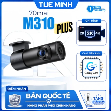 Camera hành trình ô tô 70mai M310 Plus – Quốc tế chính hãng, giảm 27% còn 1.090.000₫
