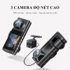 Camera hành trình ô tô CkeyiN QC023H 3 ống kính Wifi HD 1.080p hồng ngoại 466.000₫ 2