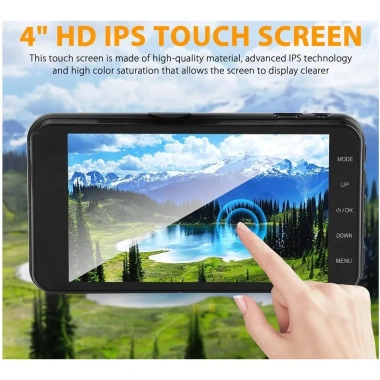 Camera Hành Trình Ô Tô Dual Lens Y6 Full HD 1.296P: Màn Hình Cảm Ứng, WiFi Kết Nối Điện Thoại, Giá Ưu Đãi 715.000₫