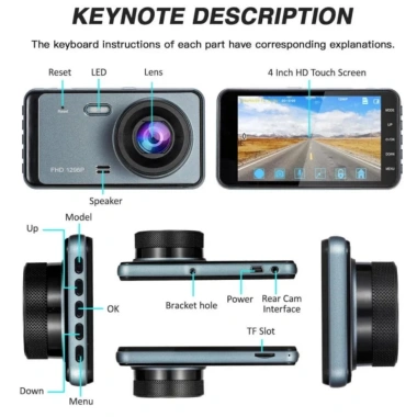 Camera Hành Trình Ô Tô Dual Lens Y6 Full HD 1.296P: Màn Hình Cảm Ứng, WiFi Kết Nối Điện Thoại, Giá Ưu Đãi 715.000₫ 3 Camera Hành Trình Ô Tô Dual Lens Y6 Full HD 1.296P: Màn Hình Cảm Ứng, WiFi Kết Nối Điện Thoại, Giá Ưu Đãi 715.000₫ 3