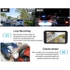 Camera Hành Trình Ô Tô Dual Lens Y6 Full HD 1.296P: Màn Hình Cảm Ứng, WiFi Kết Nối Điện Thoại, Giá Ưu Đãi 715.000₫ 6