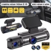 Camera hành trình ô tô HD 1.080 chống rung, hiển thị 5 hình ảnh - Giá chỉ 759.000đ