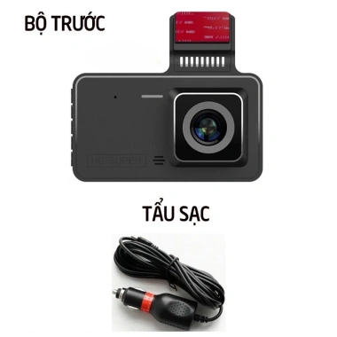Camera hành trình ô tô K2 Dual Lens 4 inch cảm ứng Full HD chống rung, giá 466.538