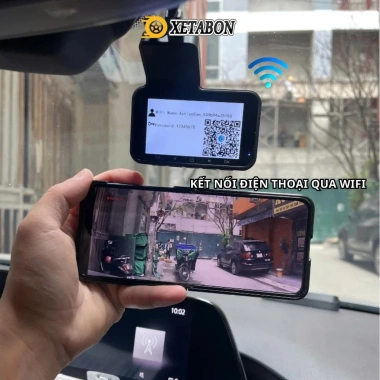 Camera hành trình ô tô K4 XETABON WiFi 1.080p FHD, cam trước & sau, BH 12 tháng - 640.000đ 9