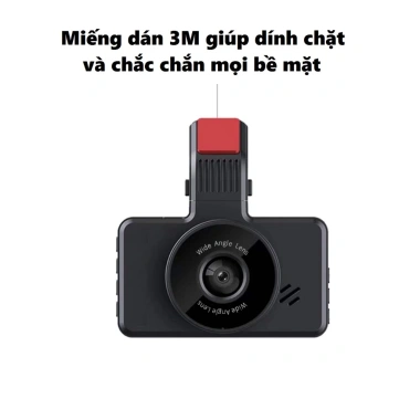 Camera hành trình ô tô K9 FHD 1.080P góc rộng 170 độ màn hình 3 inch - Tặng camera lùi - 290.000 VND
