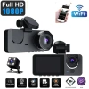 Camera hành trình ô tô New Taxi Wifi 3 mắt, đảo chiều, full HD 1.080 tốc độ cao - Siêu nét, giá chỉ 318.750₫