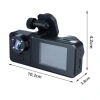 Camera hành trình ô tô New Taxi Wifi 3 mắt, Full HD 1.080 siêu nét - 318.750 VND 8