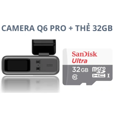 Camera Hành Trình Ô Tô Q6 Pro 2K Siêu Nét Nhỏ Gọn - Tự Động Bắt Đầu Quay & Xóa Video Cũ - Giá 599.000₫ 9