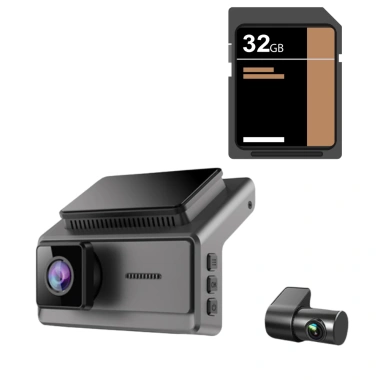 Camera hành trình ô tô Q8 Pro 2K5 2K Full HD, góc rộng 170 độ, ghi trước sau, hỗ trợ ghi đêm, giá chỉ 1,379,000 VND