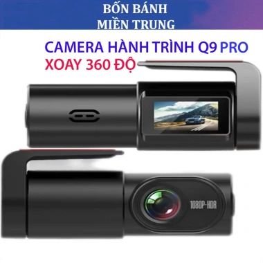 Camera Hành Trình Ô Tô Q9 Pro Góc Quay 360 Độ Bảo Hành 12 Tháng Giá 359.000 VND Camera Hành Trình Ô Tô Q9 Pro Góc Quay 360 Độ Bảo Hành 12 Tháng Giá 359.000 VND