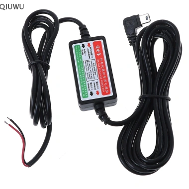 Camera hành trình ô tô Qiuwu cam dây cứng USB, hỗ trợ 12V/24V/5V, giá 82.720₫