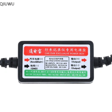 Camera hành trình ô tô Qiuwu cam dây cứng USB, hỗ trợ 12V/24V/5V, giá 82.720₫ 3 Camera hành trình ô tô Qiuwu cam dây cứng USB, hỗ trợ 12V/24V/5V, giá 82.720₫ 3