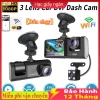 Camera hành trình ô tô Taxi 3 mắt WiFi HD 1.080p tốc độ cao hồng ngoại siêu nét 340k