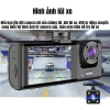 Camera hành trình ô tô Taxi 3 mắt WiFi HD 1.080p tốc độ cao hồng ngoại siêu nét 340k 5