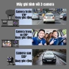 Camera hành trình ô tô Taxi 3 mắt WiFi HD 1.080p tốc độ cao hồng ngoại siêu nét 340k 7