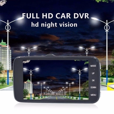Camera hành trình ô tô trước sau X004 Full HD 1.080P 8 LED – Tiếng Việt, phù hợp mọi loại xe, giá 409.000₫