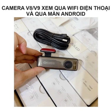 Camera hành trình ô tô V8/V9 Wifi và màn hình Android 1.080p siêu nét - Giá 550.000₫ 3