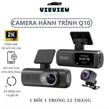 Camera hành trình ô tô VieView Q10 siêu nét, nhỏ gọn, quay 2 chiều, bảo hành 12 tháng - Giá chỉ 999.000đ Camera hành trình ô tô VieView Q10 siêu nét, nhỏ gọn, quay 2 chiều, bảo hành 12 tháng - Giá chỉ 999.000đ