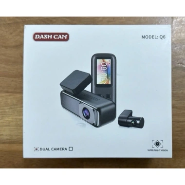 Camera hành trình ô tô WiFi 2K Q6 IPS ghi vòng lặp tự động, giám sát đỗ xe 24h - Giá 530.000₫