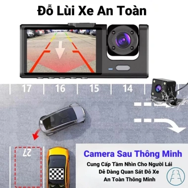 Camera hành trình ô tô WiFi ghi lại mọi tình huống lái xe, xem trực tiếp trên điện thoại - Giá chỉ 85.000₫