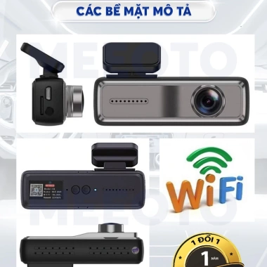 Camera hành trình ô tô Wifi Meeoto - Kết nối Android Ghi hình 1.080p Giá 799.000 VND