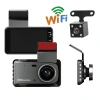 Camera hành trình ô tô X5 4 inch, ống kính kép HD 1.296P, WIFI, đồng bộ điện thoại - Giá 225k 2
