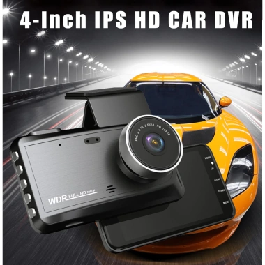 Camera hành trình ô tô X5 4 inch, ống kính kép HD 1.296P, WIFI, đồng bộ điện thoại - Giá 225k
