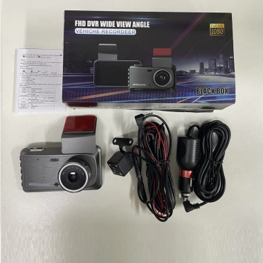 Camera hành trình ô tô X5 4 inch, ống kính kép HD 1.296P, WIFI, đồng bộ điện thoại - Giá 225k