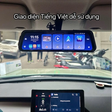 Camera hành trình ô tô XETABON A10 4K + CarPlay Auto, bản đồ VietMap, nghe nhạc, điều khiển giọng nói - 1.820.000₫ 5