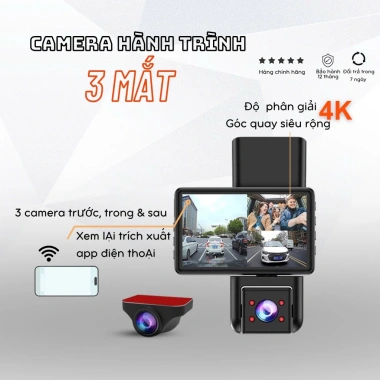 Camera hành trình ô tôn XETABON 4TAXI WiFi full HD 1.080p, xem trên điện thoại, bảo hành 1 năm - Giá chỉ 700.000₫