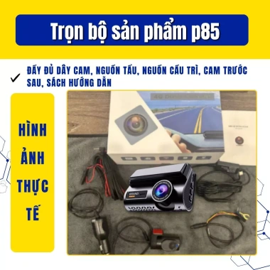 Camera hành trình P83 xem xe 24/24, đàm thoại rảnh tay, video từ xa - Lắp xe tải, 1.79tr 6