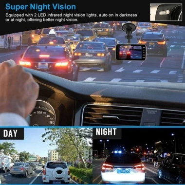 Camera hành trình S14 8 LED FULL HD 1.080P siêu bền, giá 650.000đ, cho mọi xe ô tô
