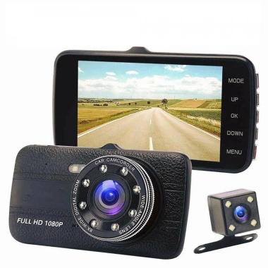 Camera hành trình trước sau 1.080P tích hợp 8 LED - Giá chỉ 515.000 VND, giảm mạnh