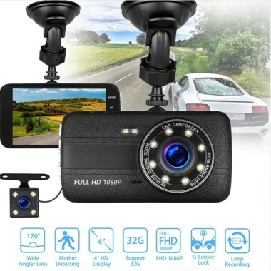 Camera hành trình trước sau 1.080P tích hợp 8 LED - Giá chỉ 515.000 VND, giảm mạnh