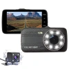 Camera hành trình trước sau 1.080P tích hợp 8 LED - Giá chỉ 515.000 VND, giảm mạnh 8
