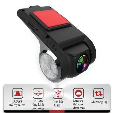 Camera hành trình U2 siêu HD 2.023, hỗ trợ ADAS, siêu nét cho ô tô - Giá 250.000₫