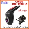 Camera Hành Trình U5 2 Mắt Trước Sau 1.080P Siêu Nét Dây 10M/6M cho Android Ô Tô 2