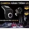 Camera Hành Trình U5 2 Mắt Trước Sau 1.080P Siêu Nét Dây 10M/6M cho Android Ô Tô 3