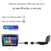 Camera Hành Trình U5 2 Mắt Trước Sau 1.080P Siêu Nét Dây 10M/6M cho Android Ô Tô 6