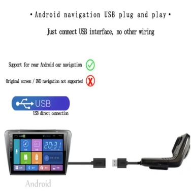 Camera hành trình U5 trước sau ô tô - hỗ trợ màn hình DVD Android giá cực rẻ 780k