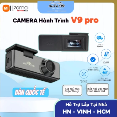 Camera hành trình V9 PRO màn Android 1.080p, xem qua điện thoại, bảo hành 12 tháng - 620.000 VND