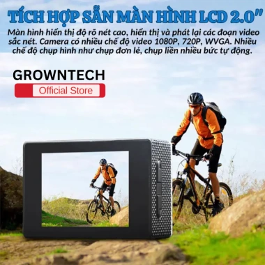 Camera hành trình WIFI 4K A19 HD - Chống rung, gắn mũ, chống nước - 617,100 VND 8