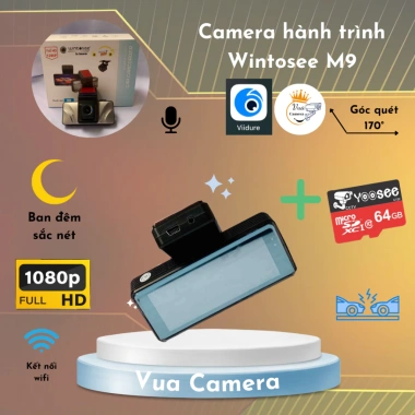 Camera hành trình Wintosee M9 1.296p siêu nét – Hỗ trợ phần mềm, giá ưu đãi 739.000₫ 10