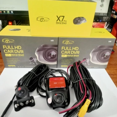 Camera hành trình X7 Pro 1.080P trước sau, GPS/ADAS, cắm màn Android - 730k